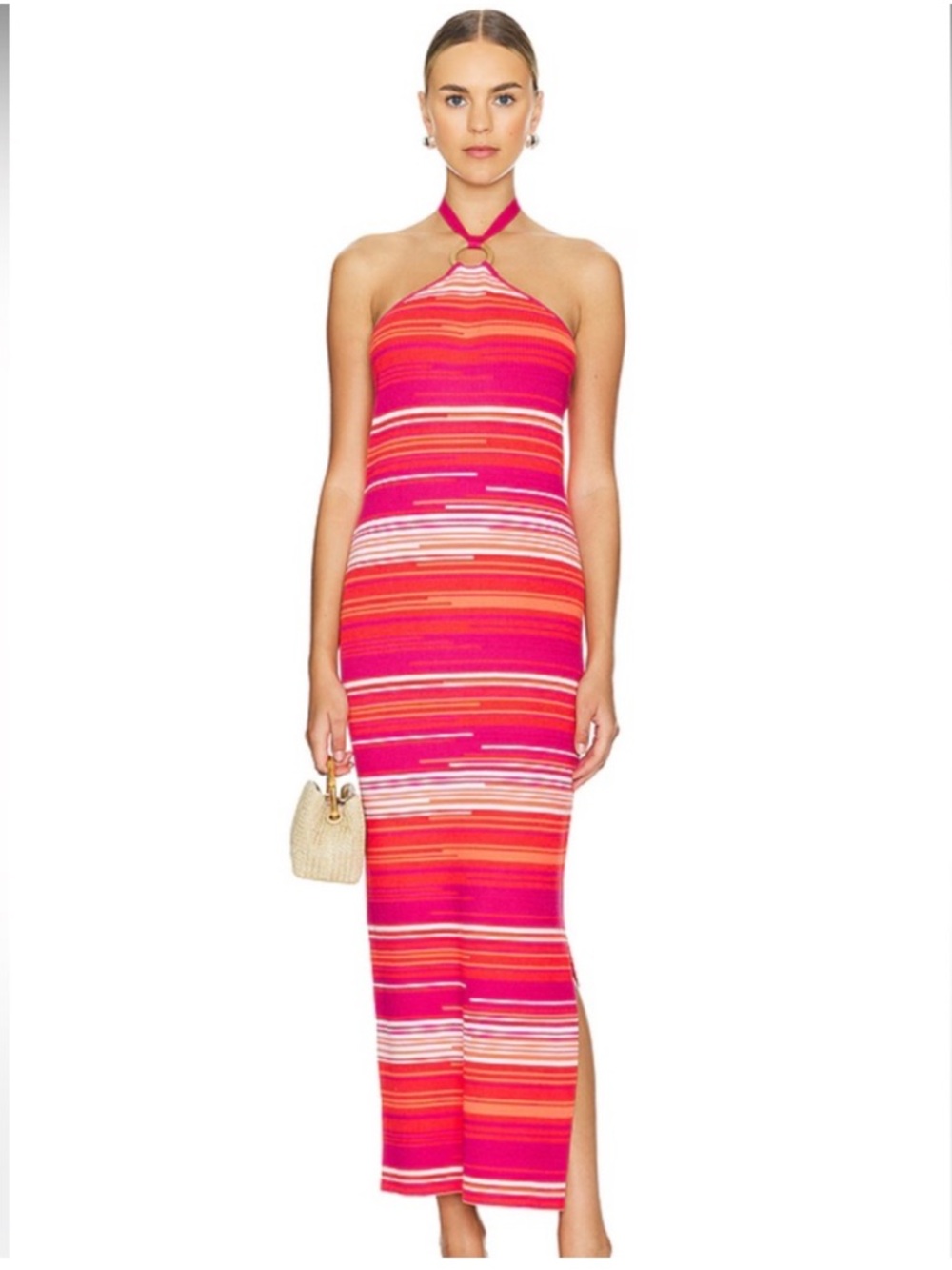 525 America Halter Maxi Dress